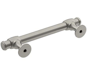 Amerock Cabinet Pull Satin Nickel 3-3/4 inch (96 mm) Center-to-Center Winsome 1 Pack Drawer Pull Cabinet Handle Cabinet Hardware