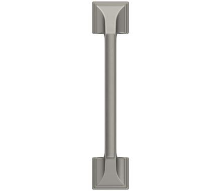 Amerock Cabinet Pull Satin Nickel 3-3/4 inch (96 mm) Center-to-Center Exceed 1 Pack Drawer Pull Cabinet Handle Cabinet Hardware