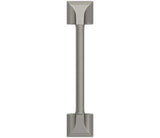 Amerock Cabinet Pull Satin Nickel 3-3/4 inch (96 mm) Center-to-Center Exceed 1 Pack Drawer Pull Cabinet Handle Cabinet Hardware