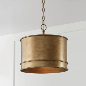 Capital Lighting 349211ML Nole 1 Light Pendant Mystic Luster