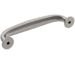 Amerock Cabinet Pull Satin Nickel 3-3/4 inch (96 mm) Center-to-Center Renown 1 Pack Drawer Pull Cabinet Handle Cabinet Hardware