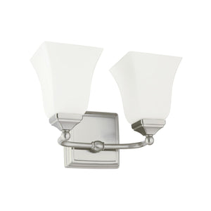 Capital Lighting 8452BN-119 Cade 2 Light Vanity Brushed Nickel