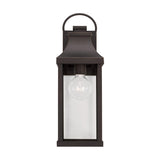 Capital Lighting 946411OZ Bradford 1 Light Outdoor Wall Lantern Oiled Bronze