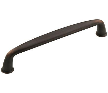Amerock Cabinet Pull Oil Rubbed Bronze 6-5/16 inch (160 mm) Center to Center Kane 1 Pack Drawer Pull Drawer Handle Cabinet Hardware