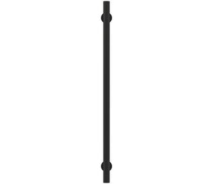 Amerock Cabinet Pull Matte Black 10-1/16 inch (256 mm) Center-to-Center Radius 1 Pack Drawer Pull Cabinet Handle Cabinet Hardware