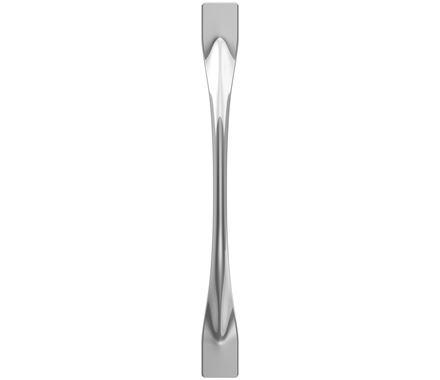 Amerock Cabinet Pull Polished Chrome 5-1/16 inch (128 mm) Center-to-Center Uprise 1 Pack Drawer Pull Cabinet Handle Cabinet Hardware
