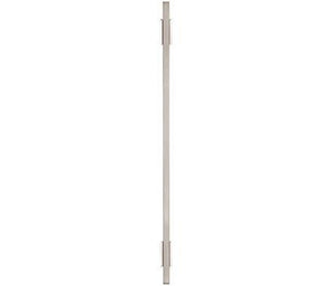 Amerock Cabinet Pull Polished Chrome/Satin Nickel 10-1/16 inch (256 mm) Center to Center Urbanite 1 Pack Drawer Pull Drawer Handle Cabinet Hardware