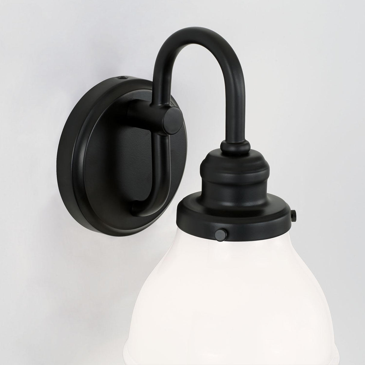 Capital Lighting 8301MB-128 Baxter 1 Light Sconce Matte Black