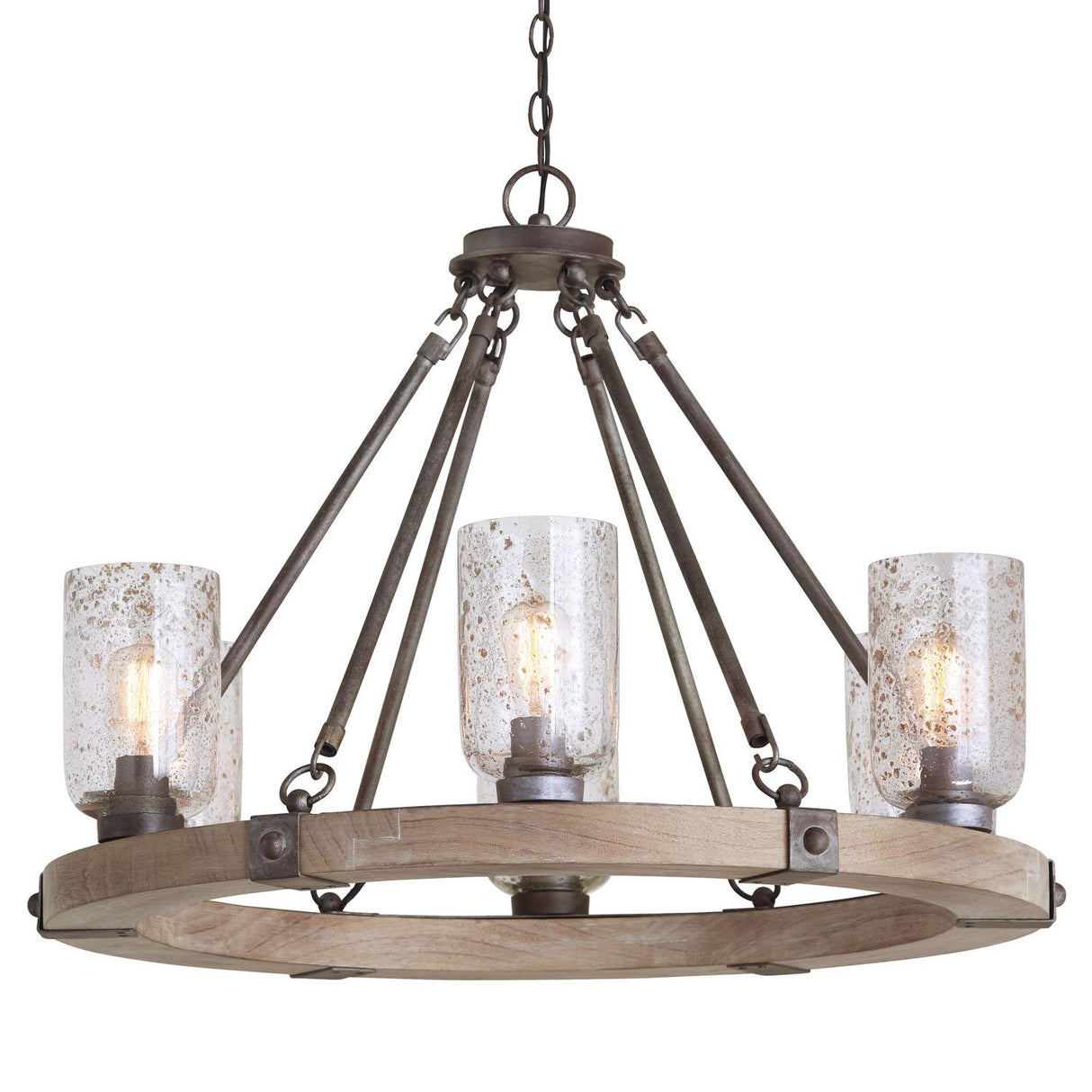 Capital Lighting 434961UW-482 Nolan 6 Light Chandelier Urban Wash