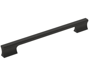 Amerock Cabinet Pull Matte Black 8-13/16 inch (224 mm) Center-to-Center Status 1 Pack Drawer Pull Cabinet Handle Cabinet Hardware