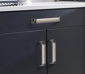 Amerock Cabinet Pull Gunmetal 7-9/16 inch (192 mm) Center to Center Concentric 1 Pack Drawer Pull Drawer Handle Cabinet Hardware