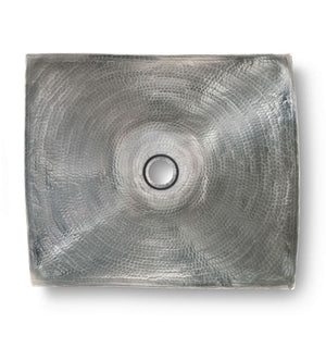 Thompson Traders Nirvana Hammered Nickel Bath Sink Arandas NSP Nickel