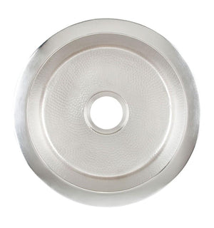 Thompson Traders Hammered Nickel Napoli Bar/prep Sink De La Cruz PU-1708BRN Nickel
(Hammered)