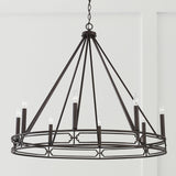 Capital Lighting 443481OB Merrick 8 Light Chandelier Old Bronze