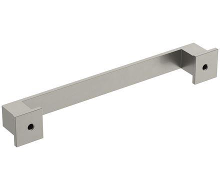 Amerock Cabinet Pull Satin Nickel 5-1/16 inch (128 mm) Center-to-Center Appoint 1 Pack Drawer Pull Cabinet Handle Cabinet Hardware