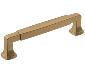 Amerock Cabinet Pull Champagne Bronze 5-1/16 inch (128 mm) Center-to-Center Stature 1 Pack Drawer Pull Cabinet Handle Cabinet Hardware