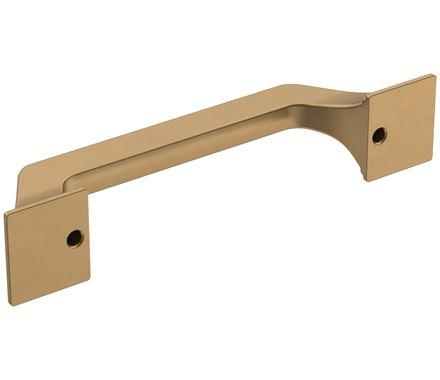 Amerock Cabinet Pull Champagne Bronze 3-3/4 inch (96 mm) Center-to-Center Exceed 1 Pack Drawer Pull Cabinet Handle Cabinet Hardware