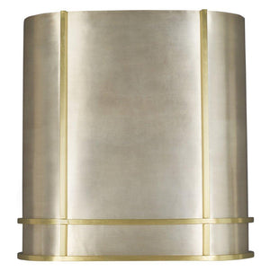 Thompson Traders Quintana Range Hood Quintana KCRH48 Satin Brass and Burnished Nickel 
(Smooth)