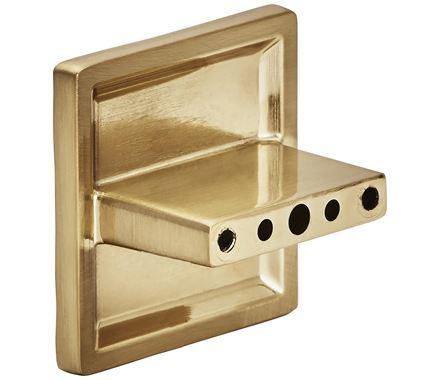 Amerock Cabinet Pull Brushed Gold 1-1/4 inch (32 mm) Center to Center Calathea 1 Pack Drawer Pull Drawer Handle Cabinet Hardware