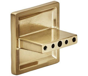 Amerock Cabinet Pull Brushed Gold 1-1/4 inch (32 mm) Center to Center Calathea 1 Pack Drawer Pull Drawer Handle Cabinet Hardware