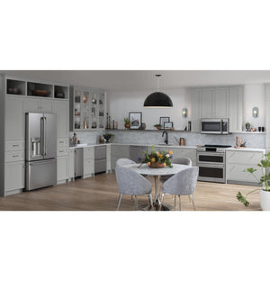 Café 30" Slide-in Front Control Induction and Convection DOUB... CHS950P2MS1