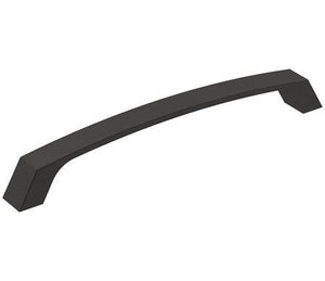 Amerock Cabinet Pull Matte Black 6-5/16 inch (160 mm) Center-to-Center Premise 1 Pack Drawer Pull Cabinet Handle Cabinet Hardware