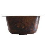Thompson Traders Picasso Black Copper Bath Sink Tamayo 3SBC Aged Copper
(Hammered)