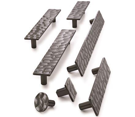 Amerock Cabinet Pull Gunmetal 3-3/4 inch (96 mm) Center to Center Kamari 1 Pack Drawer Pull Drawer Handle Cabinet Hardware