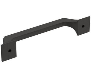 Amerock Cabinet Pull Matte Black 5-1/16 inch (128 mm) Center-to-Center Exceed 1 Pack Drawer Pull Cabinet Handle Cabinet Hardware