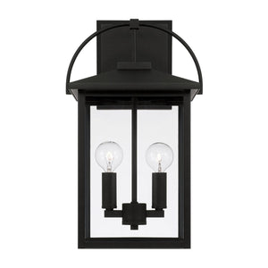 Capital Lighting 948021BK Bryson 2 Light Outdoor Wall Lantern Black