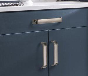 Amerock Cabinet Pull Gunmetal 7-9/16 inch (192 mm) Center to Center Concentric 1 Pack Drawer Pull Drawer Handle Cabinet Hardware