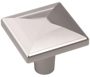 Amerock Cabinet Knob Polished Chrome 1-1/2 inch (38 mm) Length Extensity 1 Pack Drawer Knob Cabinet Hardware