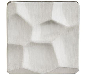 Amerock Cabinet Knob Satin Nickel 1-3/16 inch (30 mm) Length Kamari 1 Pack Drawer Knob Cabinet Hardware