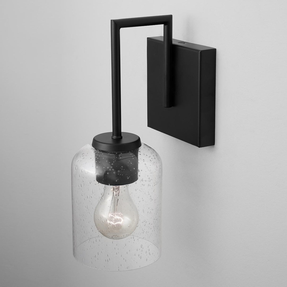 Capital Lighting 639311MB-500 Carter 1 Light Sconce Matte Black