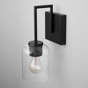 Capital Lighting 639311MB-500 Carter 1 Light Sconce Matte Black