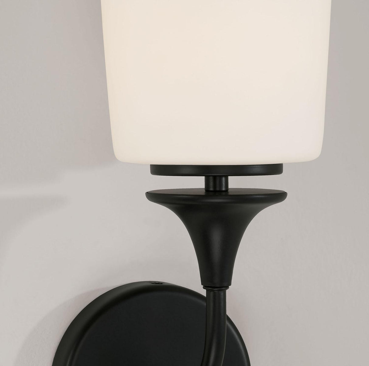 Capital Lighting 648911MB-541 Presley 1 Light Sconce Matte Black