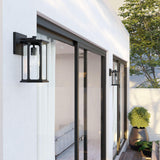 Capital Lighting 946611BK Walton 1 Light Outdoor Wall Lantern Black