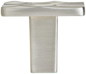 Amerock Cabinet Knob Satin Nickel 1-3/16 inch (30 mm) Length Kamari 1 Pack Drawer Knob Cabinet Hardware