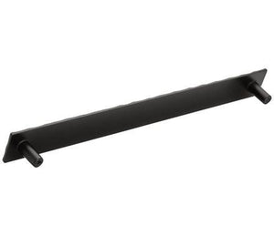 Amerock Cabinet Pull Matte Black 10-1/16 inch (256 mm) Center to Center Kamari 1 Pack Drawer Pull Drawer Handle Cabinet Hardware