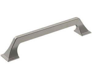 Amerock Cabinet Pull Satin Nickel 6-5/16 inch (160 mm) Center-to-Center Exceed 1 Pack Drawer Pull Cabinet Handle Cabinet Hardware