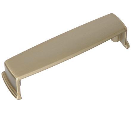 Amerock Cabinet Cup Pull Golden Champagne 3-3/4 inch (96 mm) Center to Center Kane 1 Pack Drawer Pull Drawer Handle Cabinet Hardware