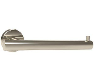 Amerock BH26540PSS Polished Stainless Steel Single Post Toilet Paper Holder 7-1/4 in. (184 mm) Length Toilet Tissue Holder Arrondi Bath Tissue Holder Bathroom Hardware Bath Accessories