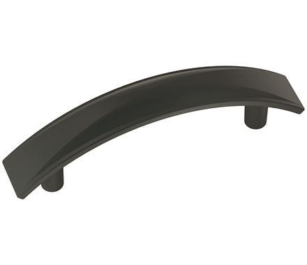 Amerock Cabinet Pull Matte Black 3 inch (76 mm) Center-to-Center Extensity 1 Pack Drawer Pull Drawer Handle Cabinet Hardware
