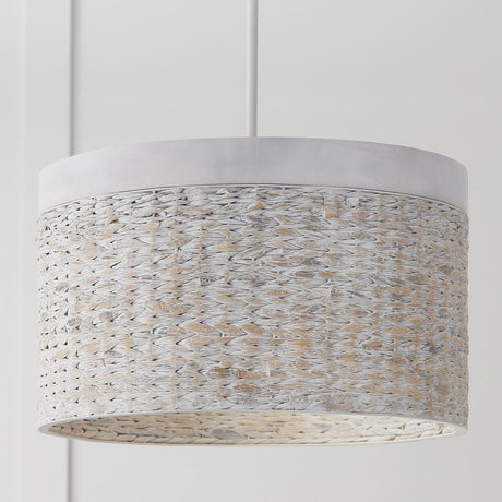 Capital Lighting 343942HW Tallulah 4 Light Pendant Chalk Wash