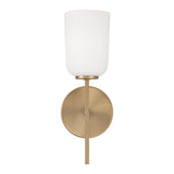 Capital Lighting 648811AD-542 Lawson 1 Light Sconce Aged Brass