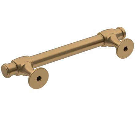 Amerock Cabinet Pull Champagne Bronze 3-3/4 inch (96 mm) Center-to-Center Winsome 1 Pack Drawer Pull Cabinet Handle Cabinet Hardware