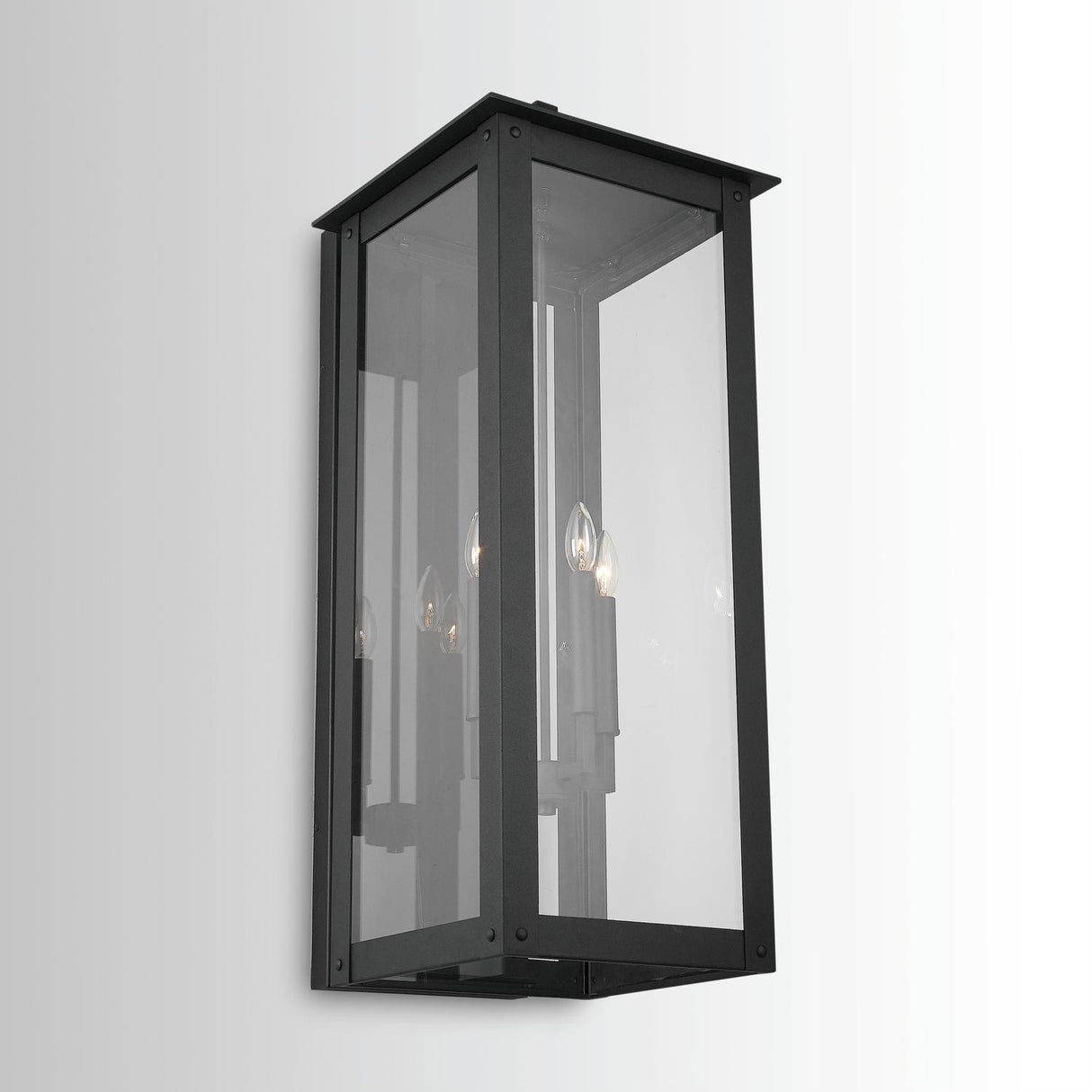 Capital Lighting 934642BK Hunt 4-Light Wall Mount Black