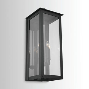 Capital Lighting 934642BK Hunt 4-Light Wall Mount Black