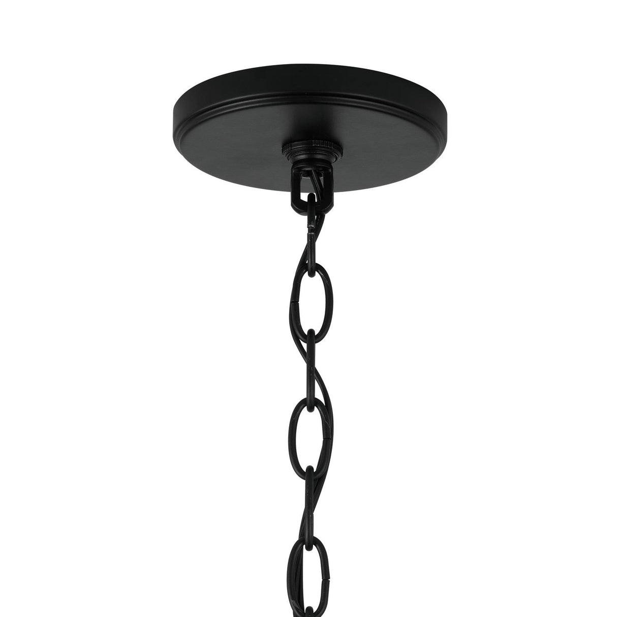 Capital Lighting 440951MB-506 Myles 5 Light Chandelier Matte Black