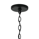 Capital Lighting 440951MB-506 Myles 5 Light Chandelier Matte Black